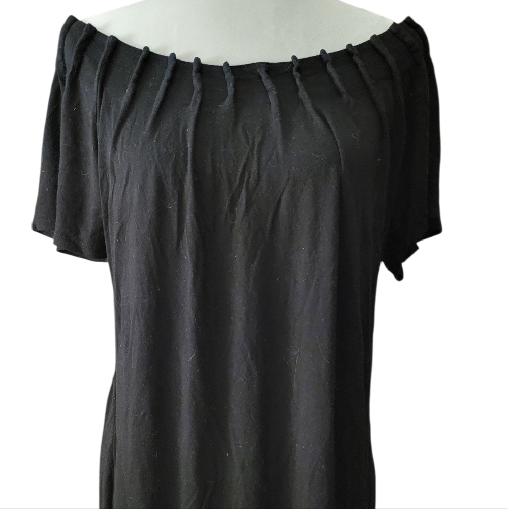 M KALAN BLACK LOOSE FIT DRESS - Picture 3 of 9